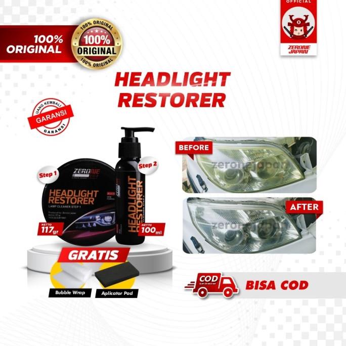 JUAL PENGKILAP LAMPU MOBIL (ZERONE HEADLIGHT RESTORER)