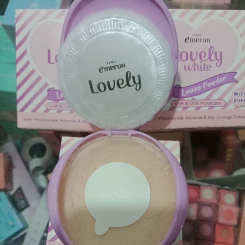 loose powder lovely white emeron