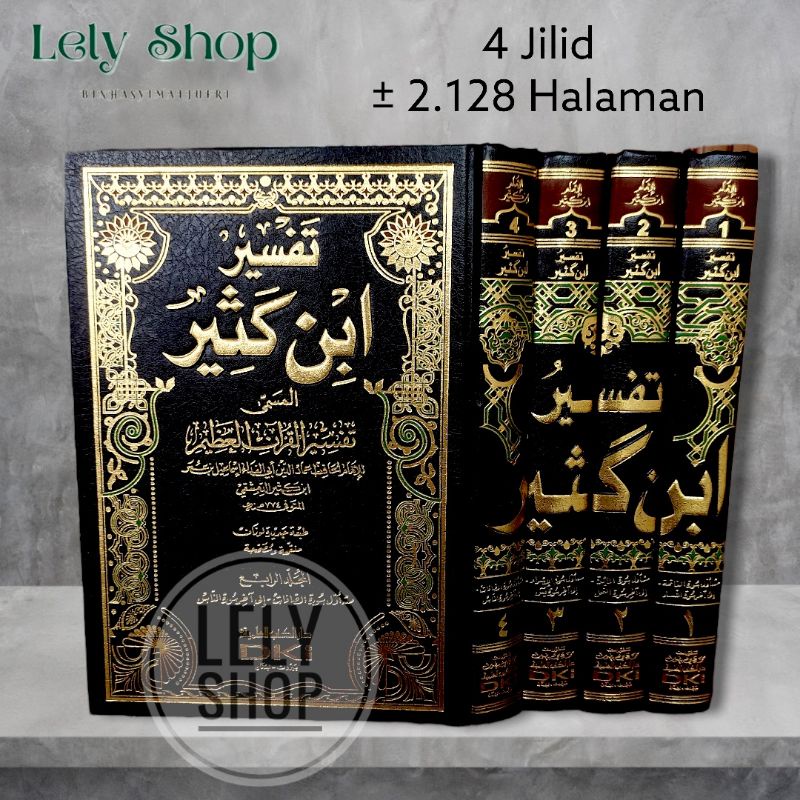 Jual Buku Kitab Tafsir Alquran TAFSIR IBN KATSIR / KASIR 4 Jilid ...