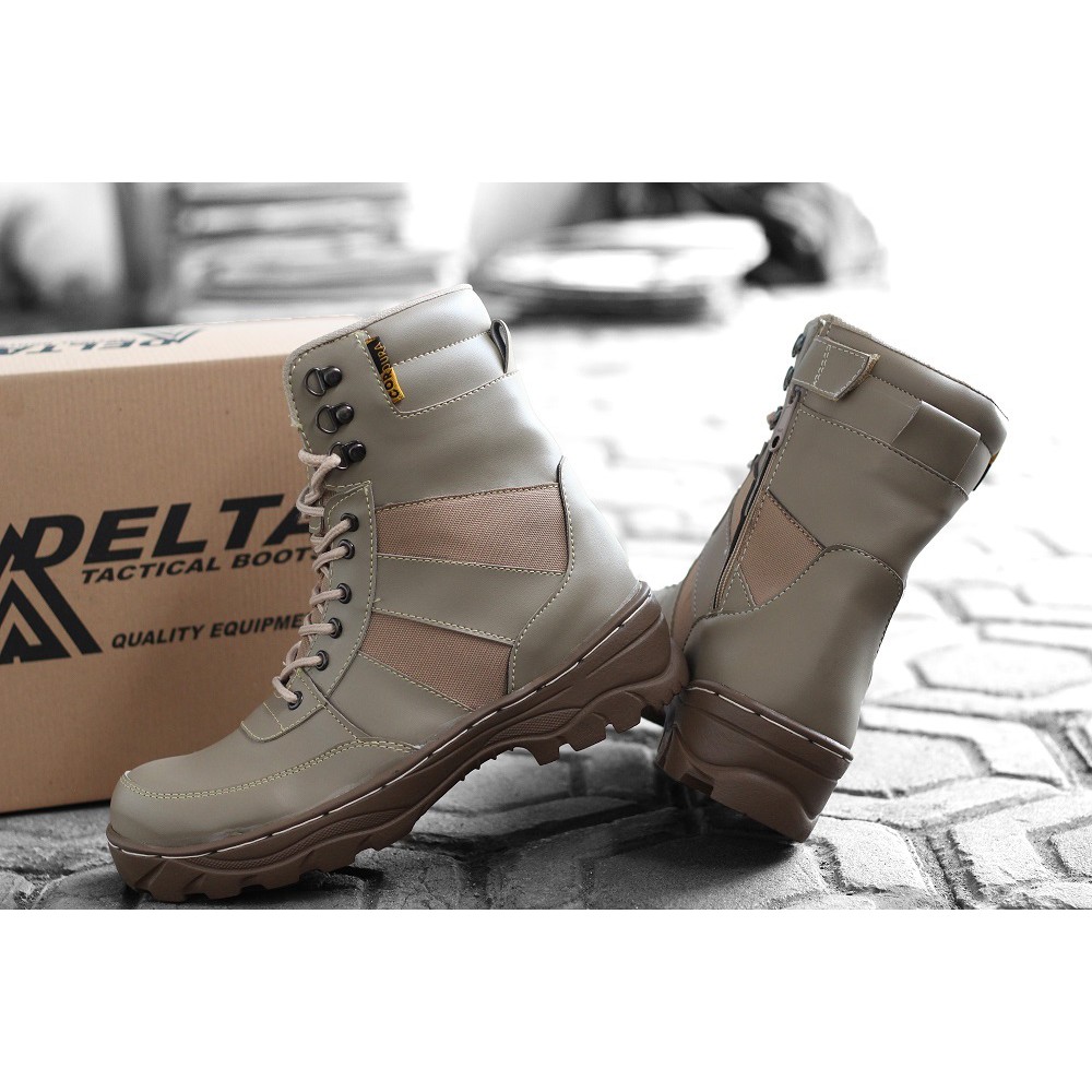 Sepatu Safety Boots Pria NINJA Murah Hiking Bikers Traveling Keren