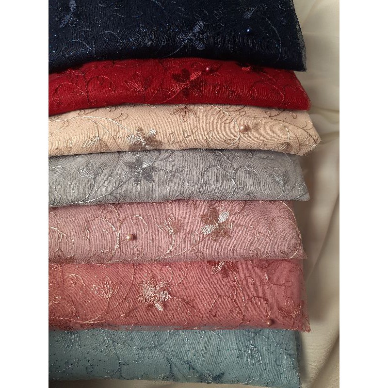 Terbaru  ATASAN KEBAYA TILE TULE BROKAT TILE KEBAYA TULLE JUMBO KEBAYA LAMARAN