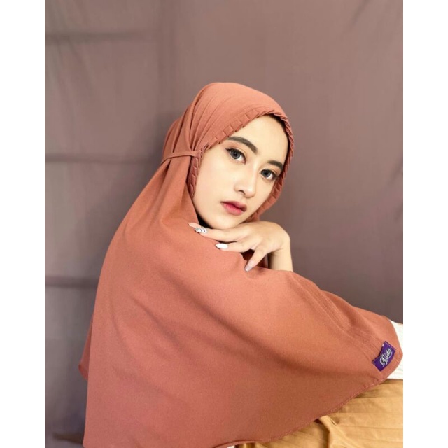 hijab jilbab bergo lipit instan