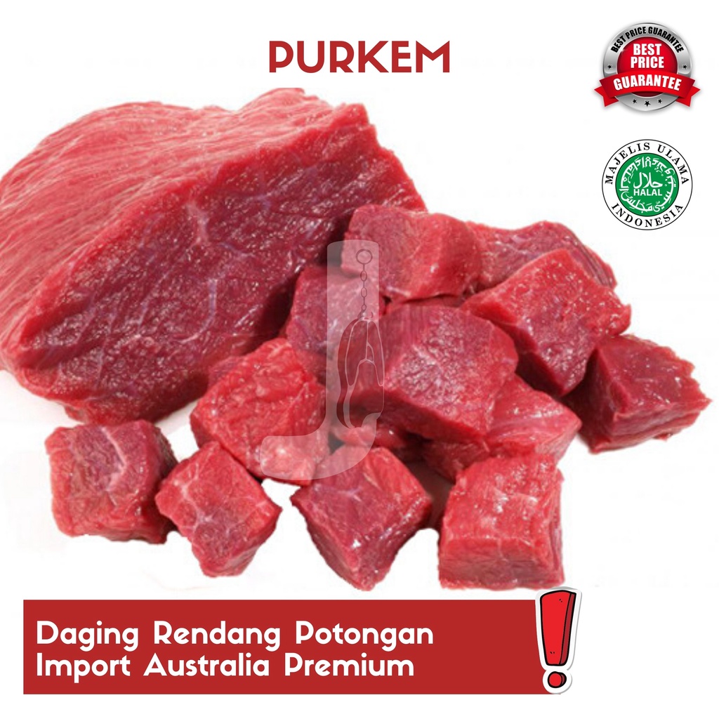 

Daging Rendang Potongan Import Australia Kualitas Premium - Puri kembangan