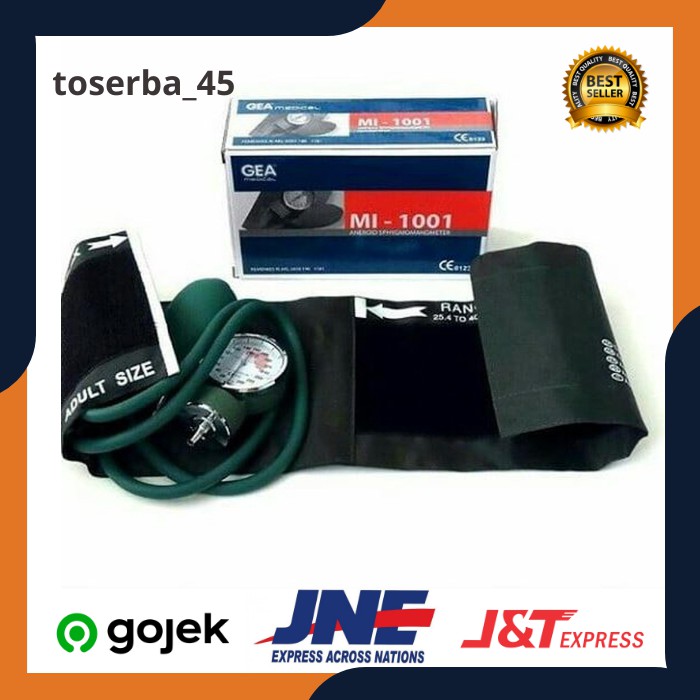 Tensi Aneroid GEA Medical MI-1001 abn Alat Cek Tensi Darah Manual Lengkap Alat Medis Lainya MB48