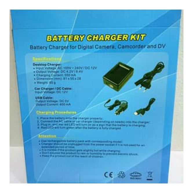 ATT Charger DU-CAN 06 for NB-6L