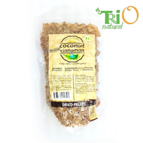 

Trio Natural Coconut Roasted CInnamon 225 gram