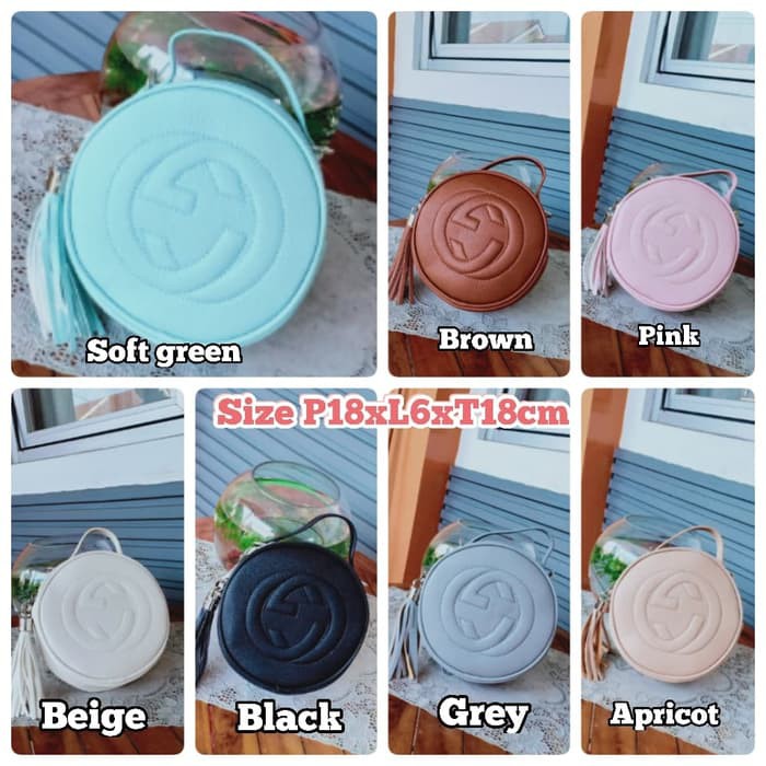 "SKA3062 Tas Selempang Wanita Import Gucci"