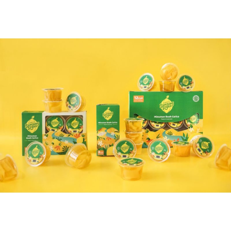 

minuman buah carica sumbing segar