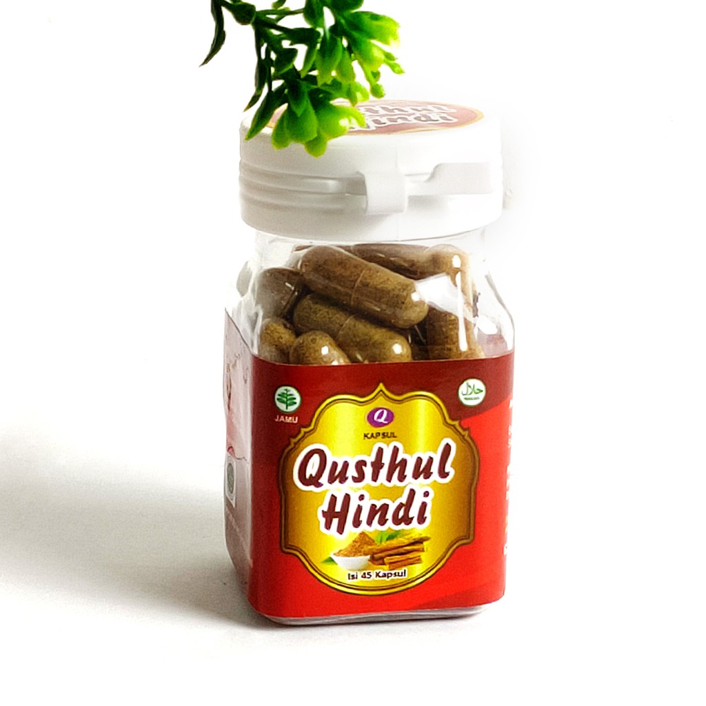 Kapsul Qusthul Hindi / Kayu India Premium / Qust Al Hindi 45 Kaspul