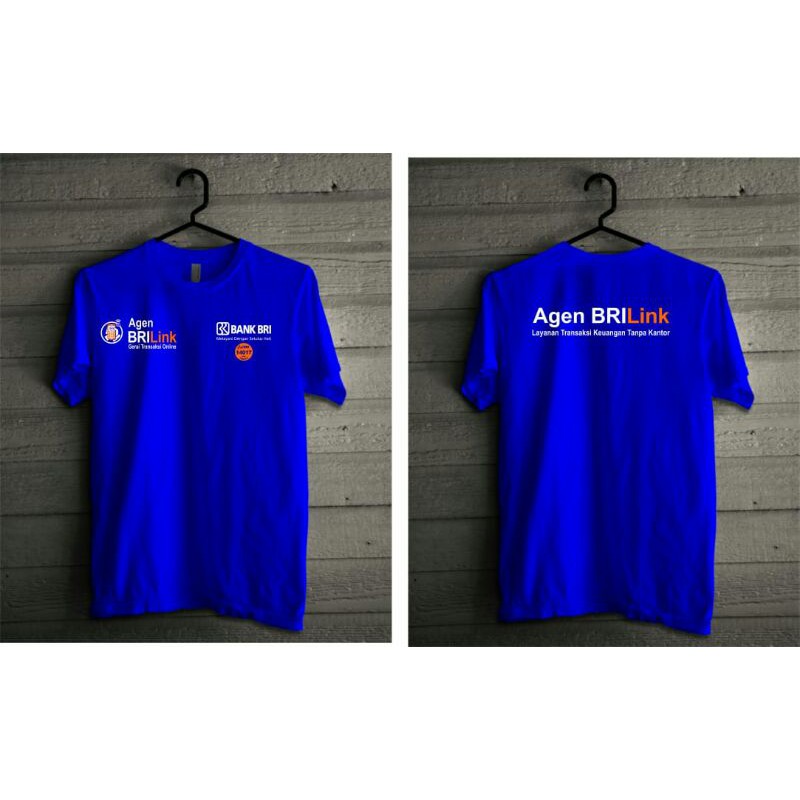 Kaos Biru Agen Brilink