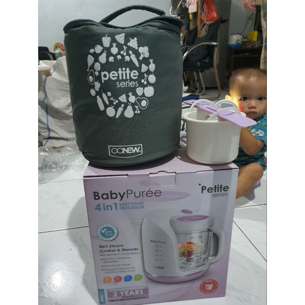 oonew baby puree 4in1 food processor preloved bekas second