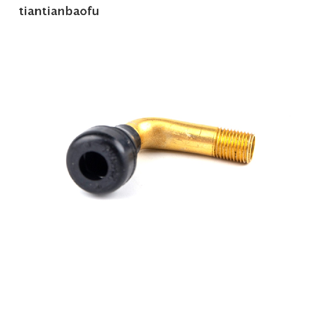 [tiantianbaofu] 4Pcs Rubber Angle Valve For Tubeless Tires Nipple For Tubeless Disc Wheel Nipple Boutique