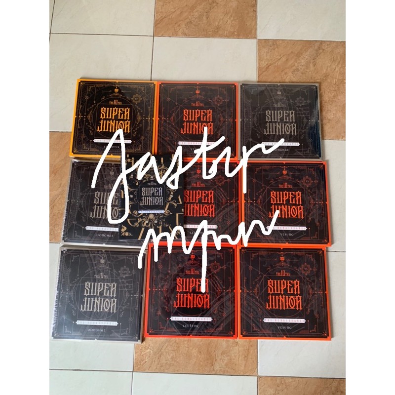 [READY] Super Junior The Renaissance Album (Square Version) Yesung/Leeteuk Version