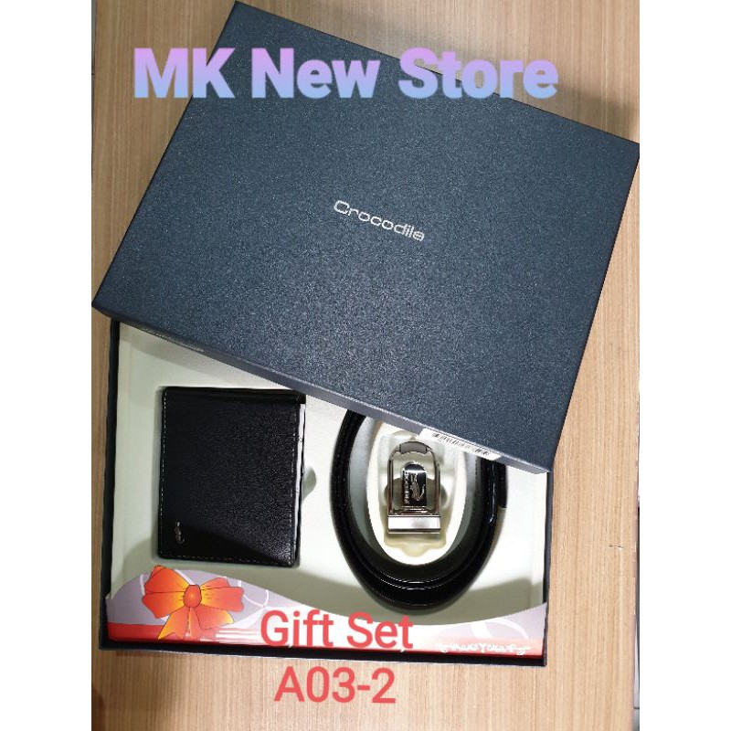 Dompet Gift Set Original Crocodile 716-A32