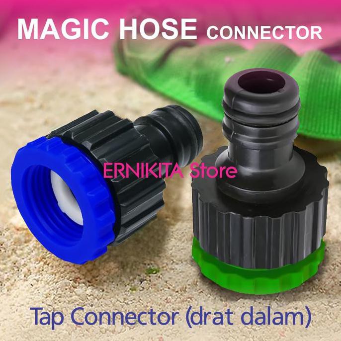 DISKON Hemat 40% Konektor Kran Air Selang Magic Expandable X Hose | Konektor DRAT DALAM MURAH
