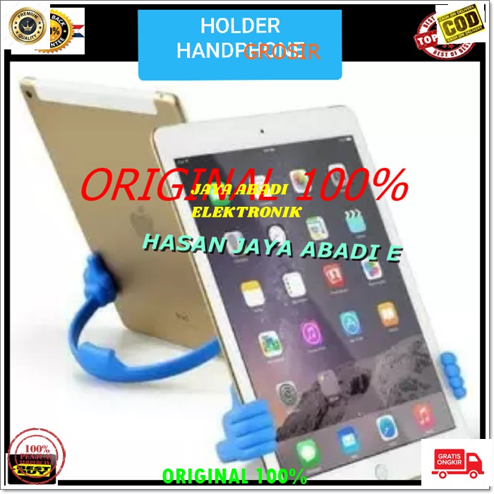 J156 ORIGINAL STAND OK LAZY HOLDER STANDING HP STAND DUDUKAN GANTUNGAN PENYANGGA HANDPHONE FLEXIBLE UNIVERSAL MULTI STAND MOUNT POD TRIPOD SUPER ENAK MENJADIKAN TANGAN TIDAK PEGEL MEGANGIN HP DAN BARANG INI SANGAT REKOMENDASI BANGET YANG SUKA NONTON FILM