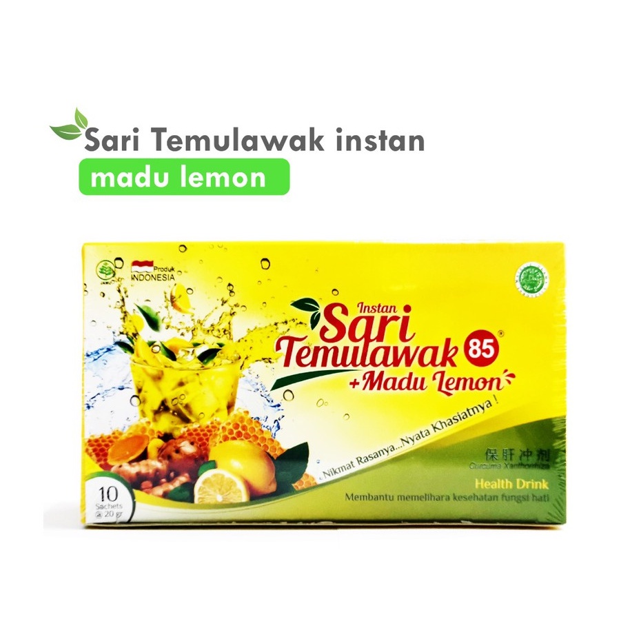 

Sari Temulawak 85 Instan Plus Madu Lemon - Megah Sakti - Menjaga Kesehatan Tubuh CDK