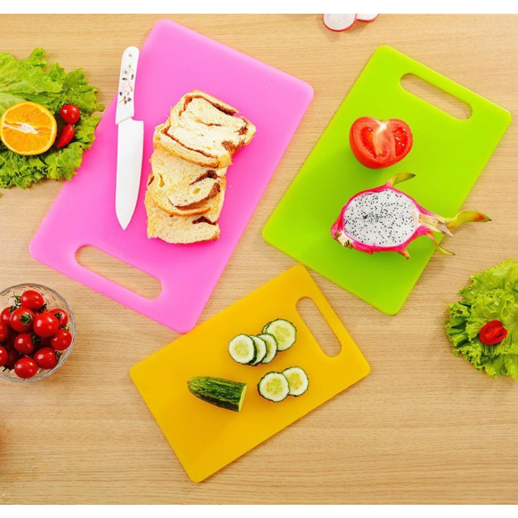 JM Cutting Board Plastic / Talenan Plastik Ukuran 29 X 19 Cm