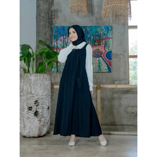 RARA OVERALL DRESS TIDAK TERMASUK INNER/INNER TERPISAH