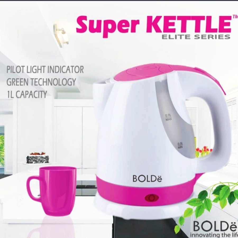 BOLDe SUPER KETTLE - Teko Listrik Pemanas Air