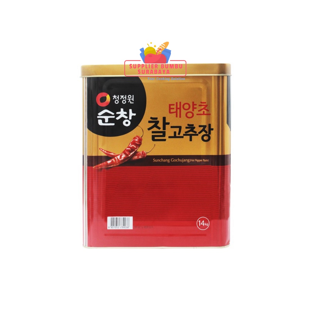 Daesang Chung Jung One Sunchang Gochujang / Pasta Cabai Merah Korea 14kg