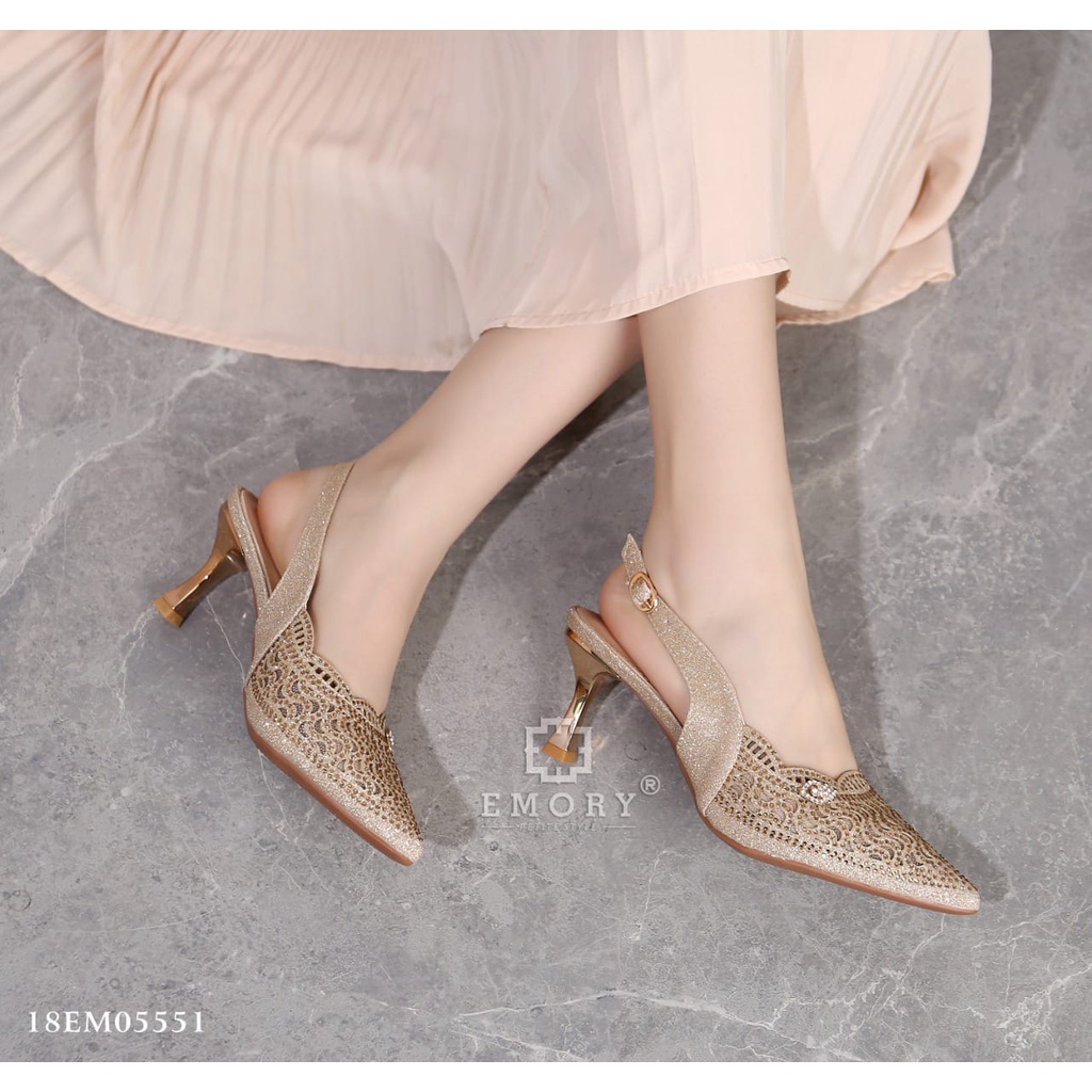 SV - EMORY Frapany Sandal Pesta Heels Wanita 18EMO5551