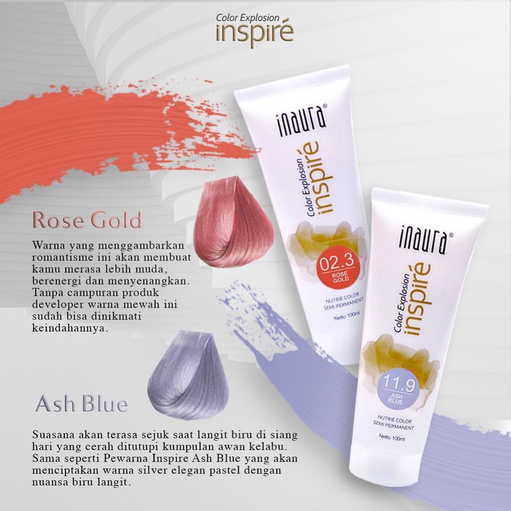 ★ BB ★  Inaura Color Explosion Inspire 100ml