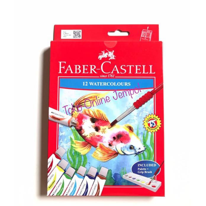 

ATK0066FC (ISI12WARNA CAT AIR WATERCOLOUR 121004N FABER CASTELL LOMBA