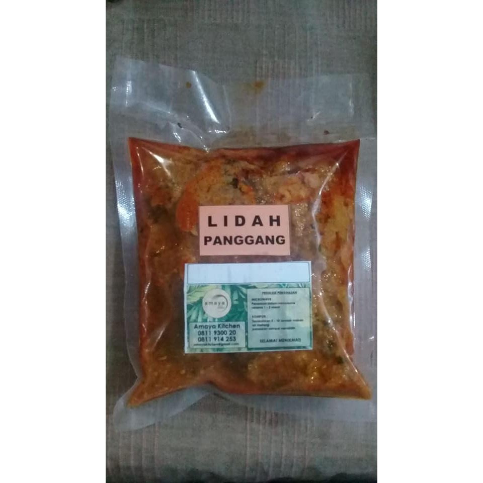 

Lidah Panggang Bumbu Padang (Frozen) by Amaya Kitchen