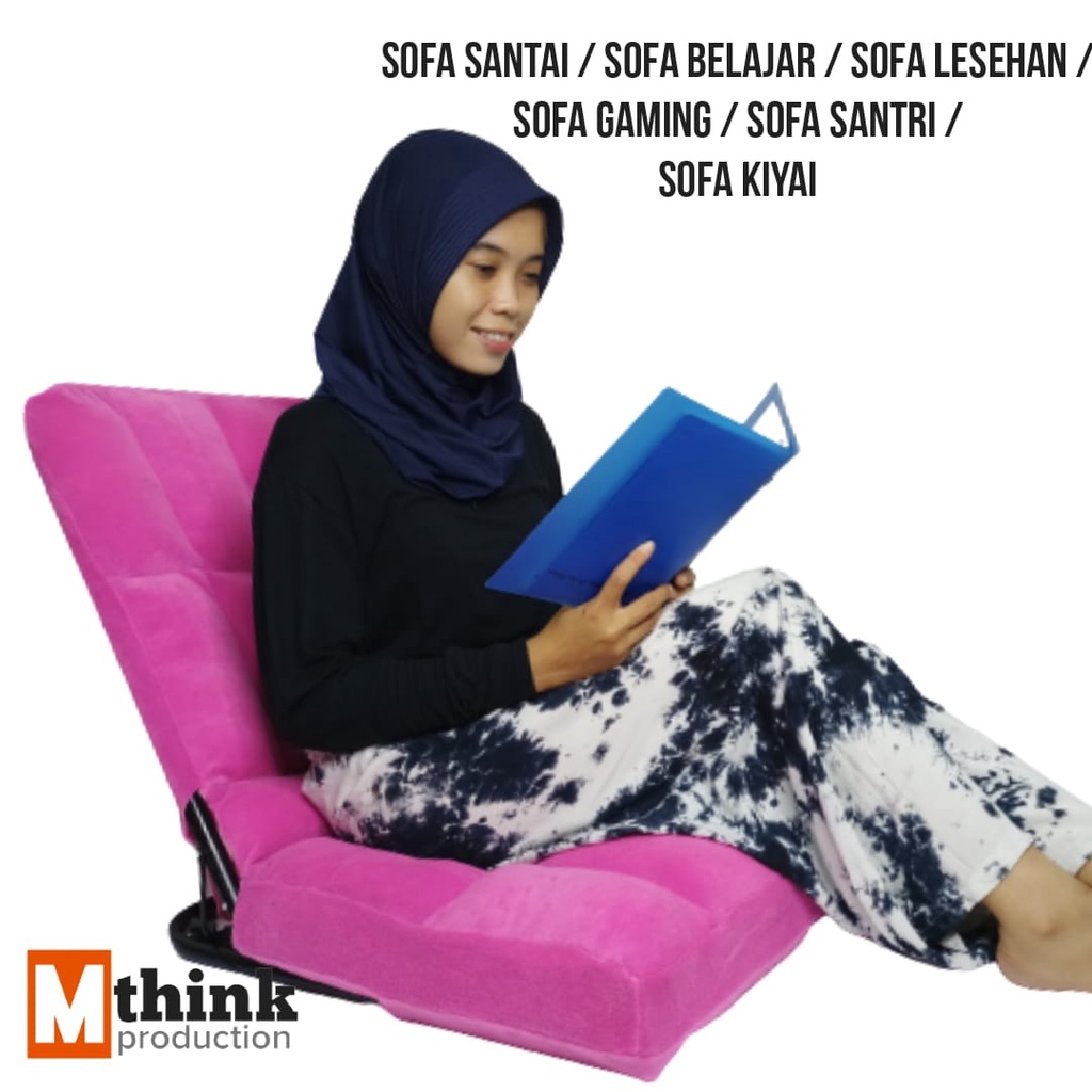 Kursi gaming , kursi lesehan sofa arab / misnad / kursi belajar /santai minimalis lipat murah origin