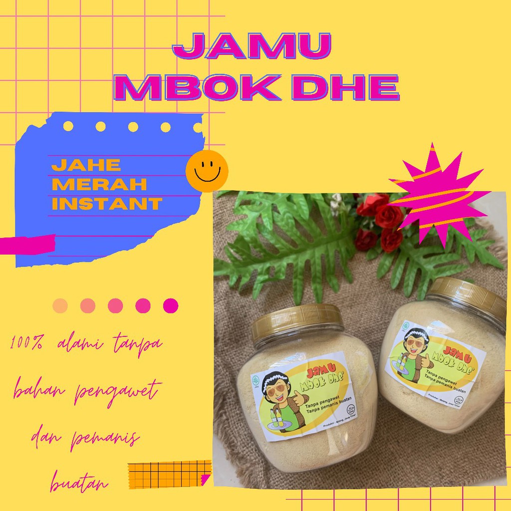 

Jahe Merah Instant
