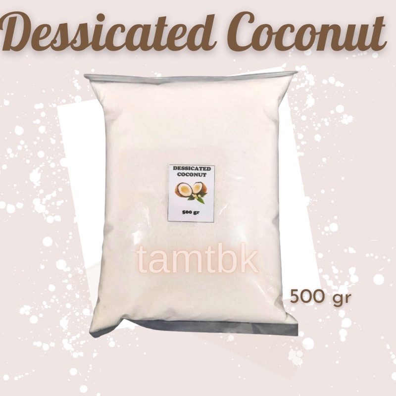 

[Tamtbk] Dessicated Coconut / Kelapa Parut Kering 500gr