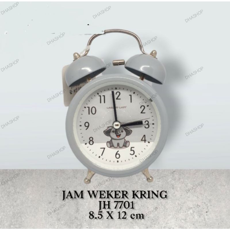 PROMO!!! Jam Beker Kring Karakter / Jam Weker / Jam Beker / Jam Alarm / Jam Beker