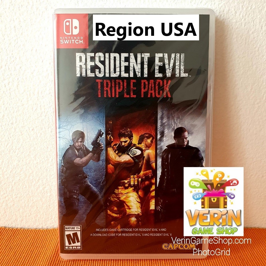 Jual Switch Resident Evil Triple Pack Resident Evil Indonesia Shopee Indonesia