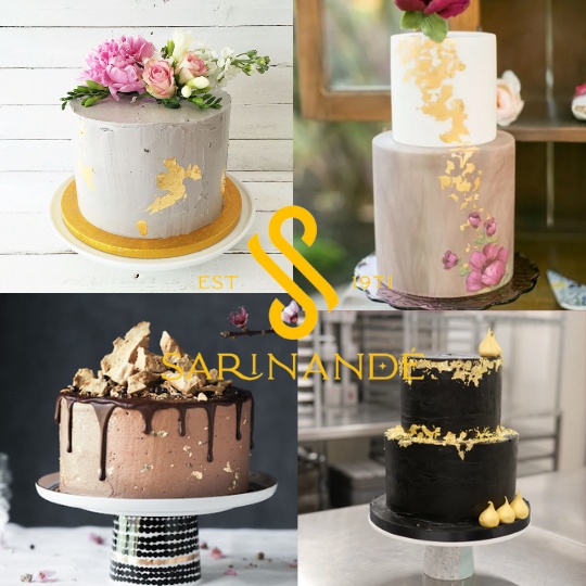 

Gold Leaf Crumb 2gr PREMIUM | Topping Lapisan Emas | Topping Lembaran Emas