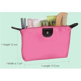 Dompet Tas Kosmetik Polos Cosmetic Makeup Pouch Serbaguna