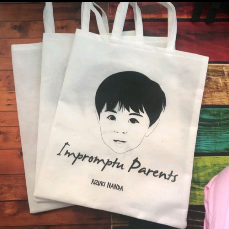 

tas spunbond murah, tas souvenir, ukuran 30x40 cm