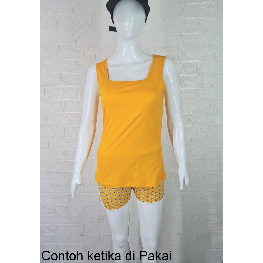 Summer Pants Celana Pendek Wanita- The Orange Fit to S