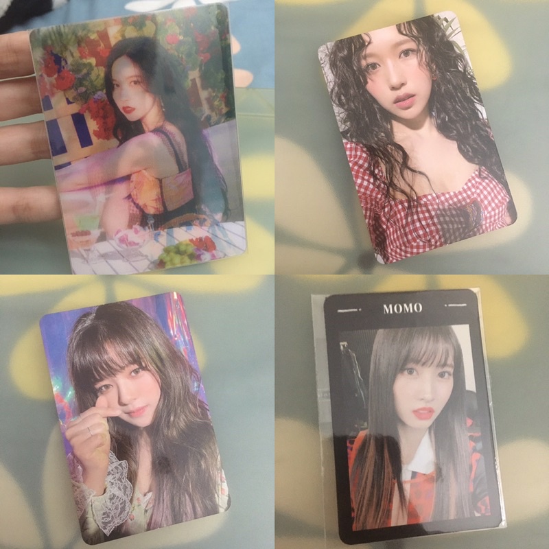 PHOTOCARD TWICE TASTE OF LOVE ( & Yes or Yes Momo ) Mina, Jeongyeon, Lenticular Mina