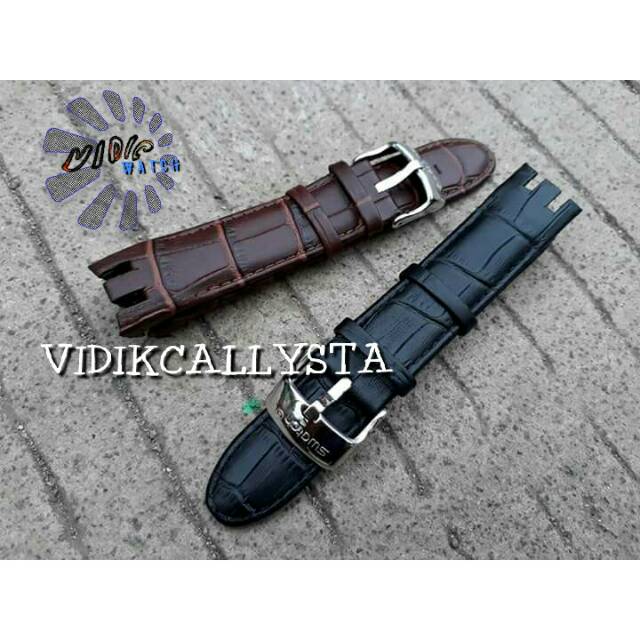 TALI JAM KULIT 21 MM 21MM RETROGRADE ORIGINAL LEATHER STRAP