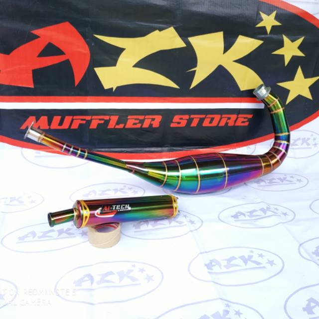 Knalpot A-itech NINJA R - RR stainless