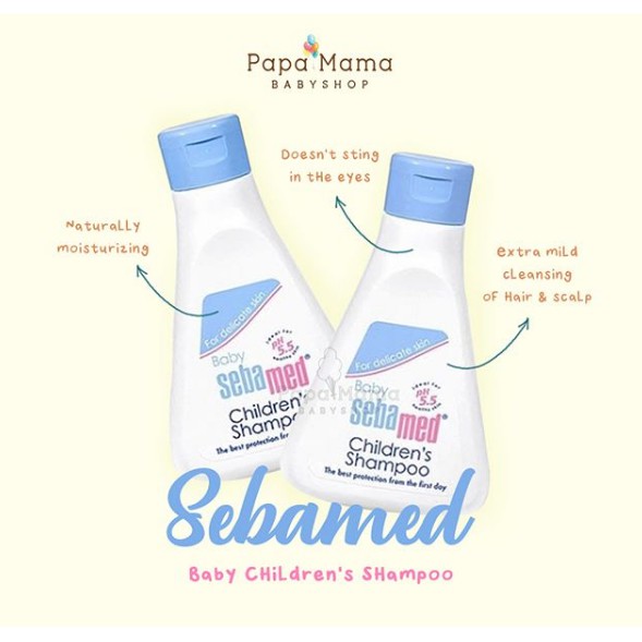 Sebamed Baby Children Shampoo 250 ml Shampoo Sebamed Bayi Anak