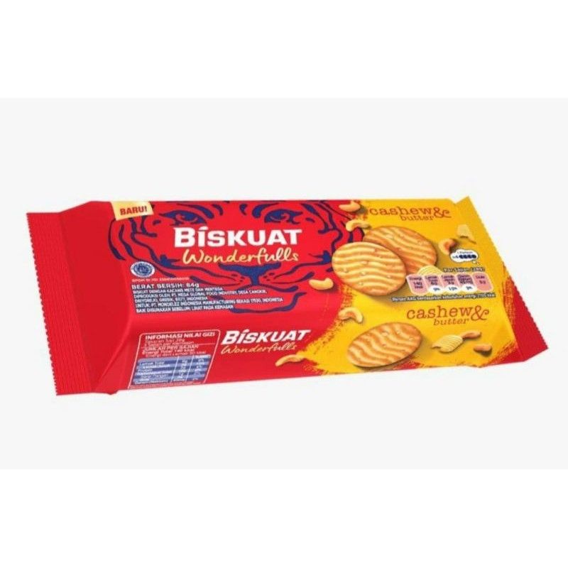 

Biskuat Wonderfull Cashew & Butter 84gr