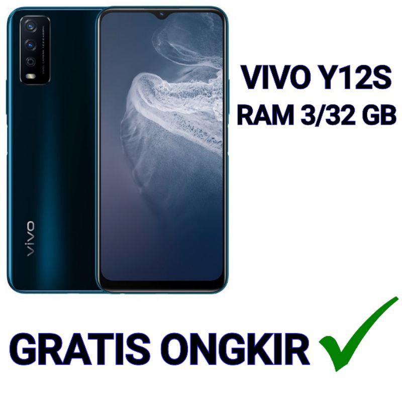 Hp Vivo Y12s Ram 3 32 Gb Garansi Resmi 1 Tahun Shopee Indonesia