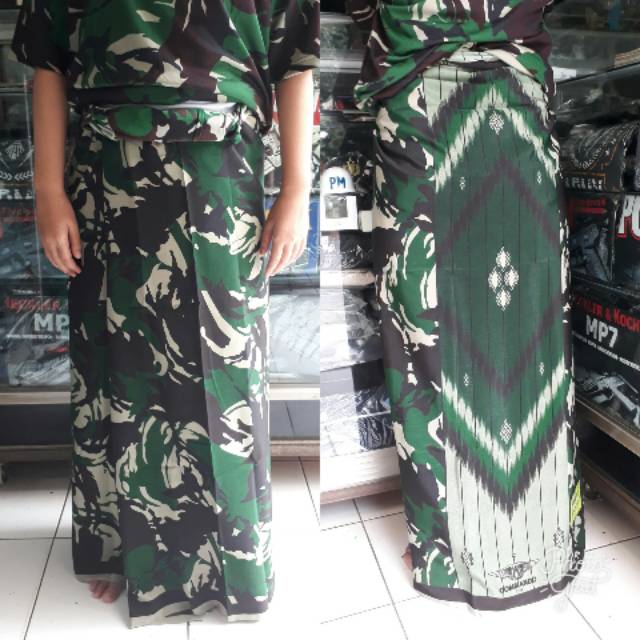 Kain sarung loreng malvinas