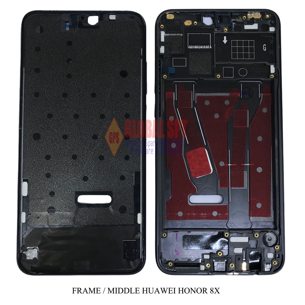 FRAME MIDDLE HUAWEI HONOR 8X / TULANG TENGAH HONOR 8X / BEZZER MIDDLE HONOR 8X
