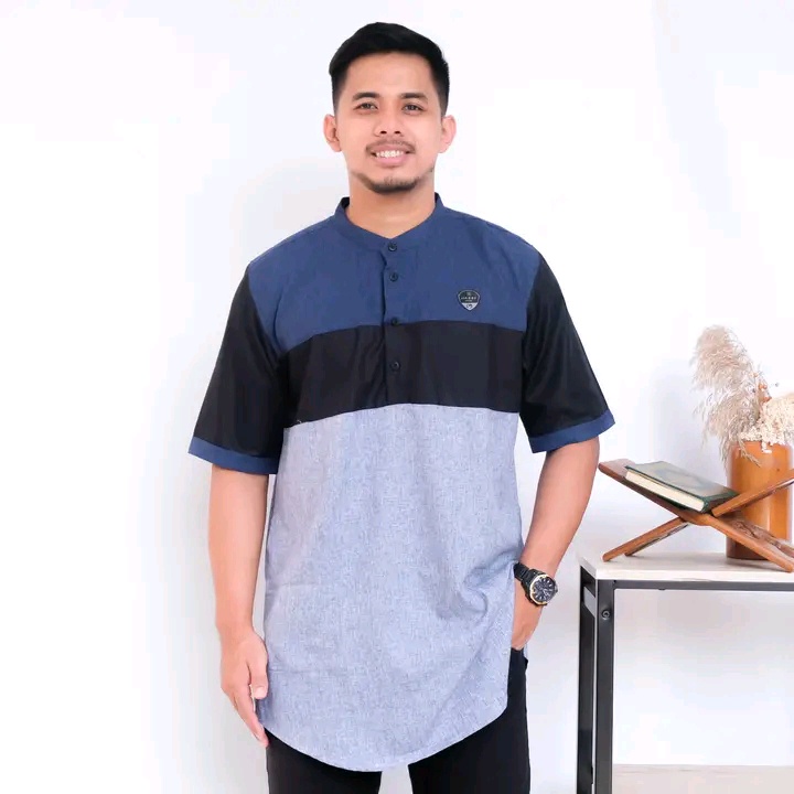 Baju Koko Kurta Kombinasi by Ilnaf