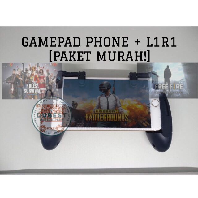 Gamepad Android/Ios + L1R1 2in1 PAKET MURAH