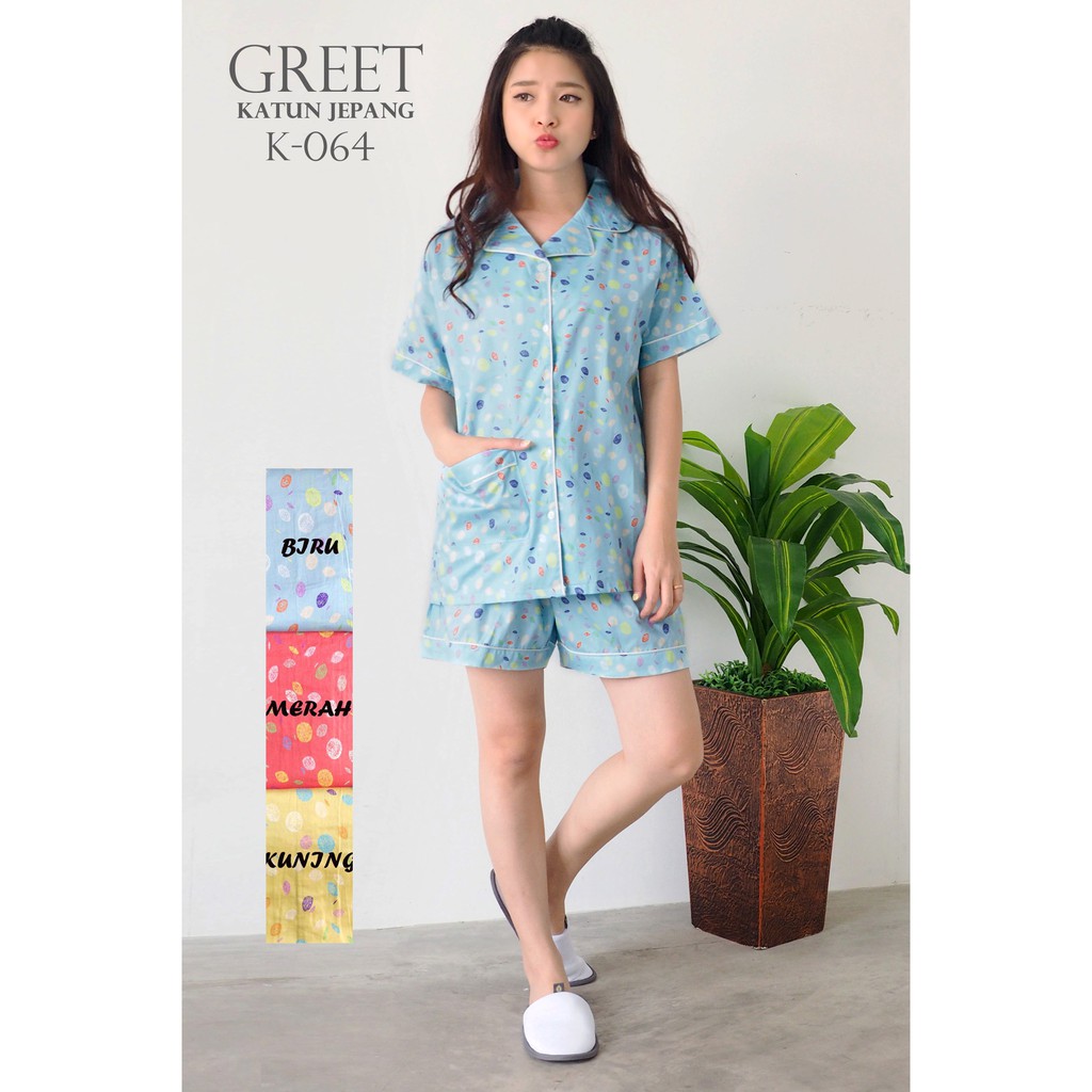  Baju Tidur GREET  model K 064 HK Shopee Indonesia