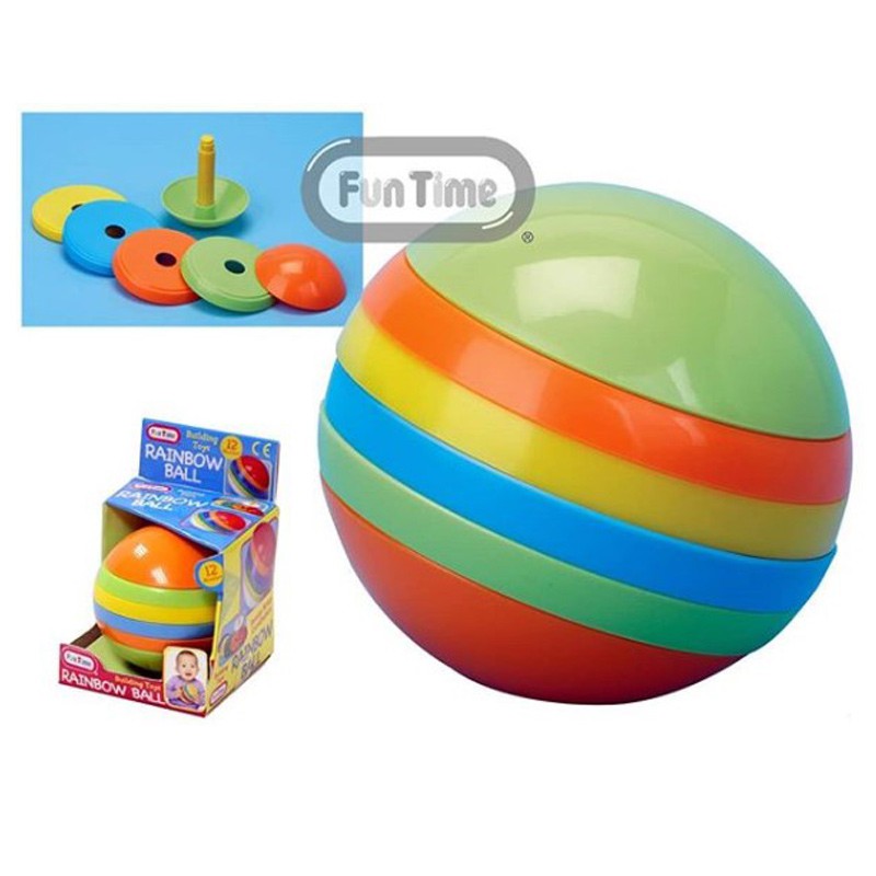 Mainan anak Fun Time Rainbow Ball (Besar)